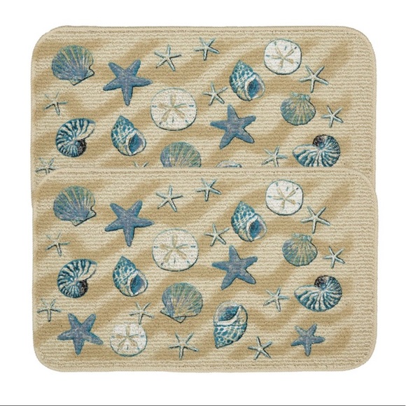 Mohawk Beach Coastal Nautical Shells Accent Rug 18” x 30” - Picture 8 of 8